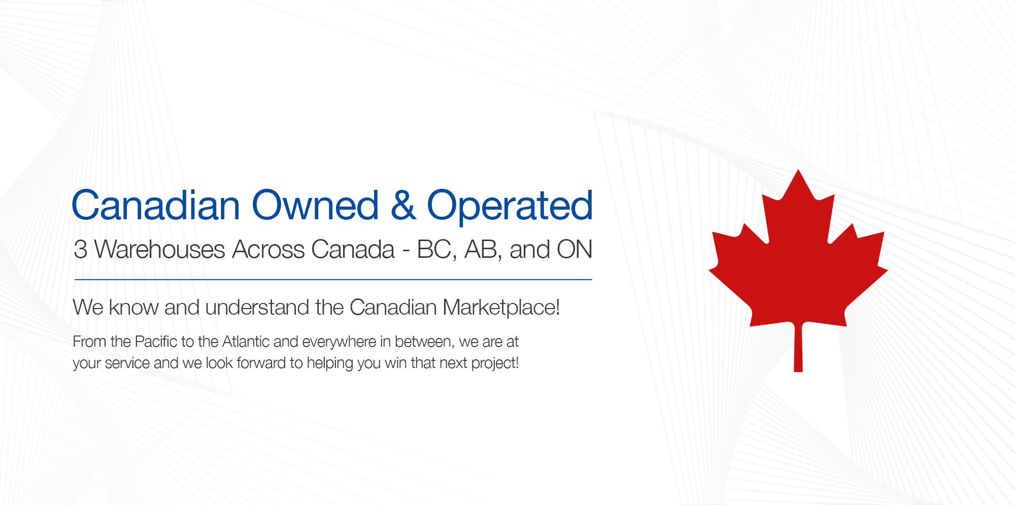 Canadian Owned & Operated Banner