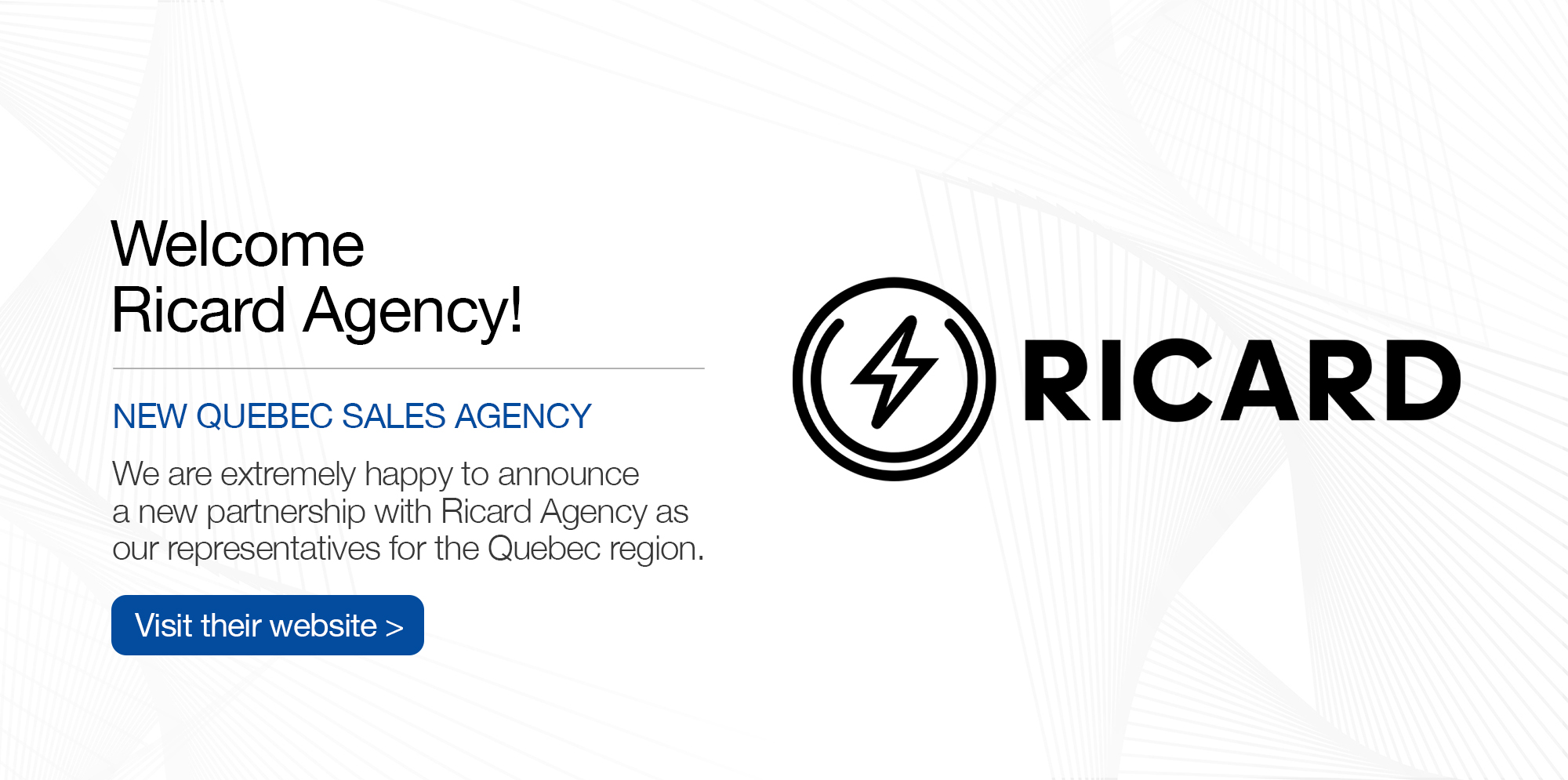 Welcome Ricard Banner